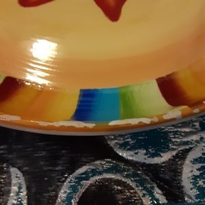 Platter for taco night 10 inches